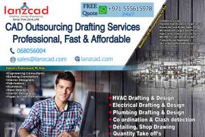 Portfolio for Lanzcad outsourcing MEP drafting service